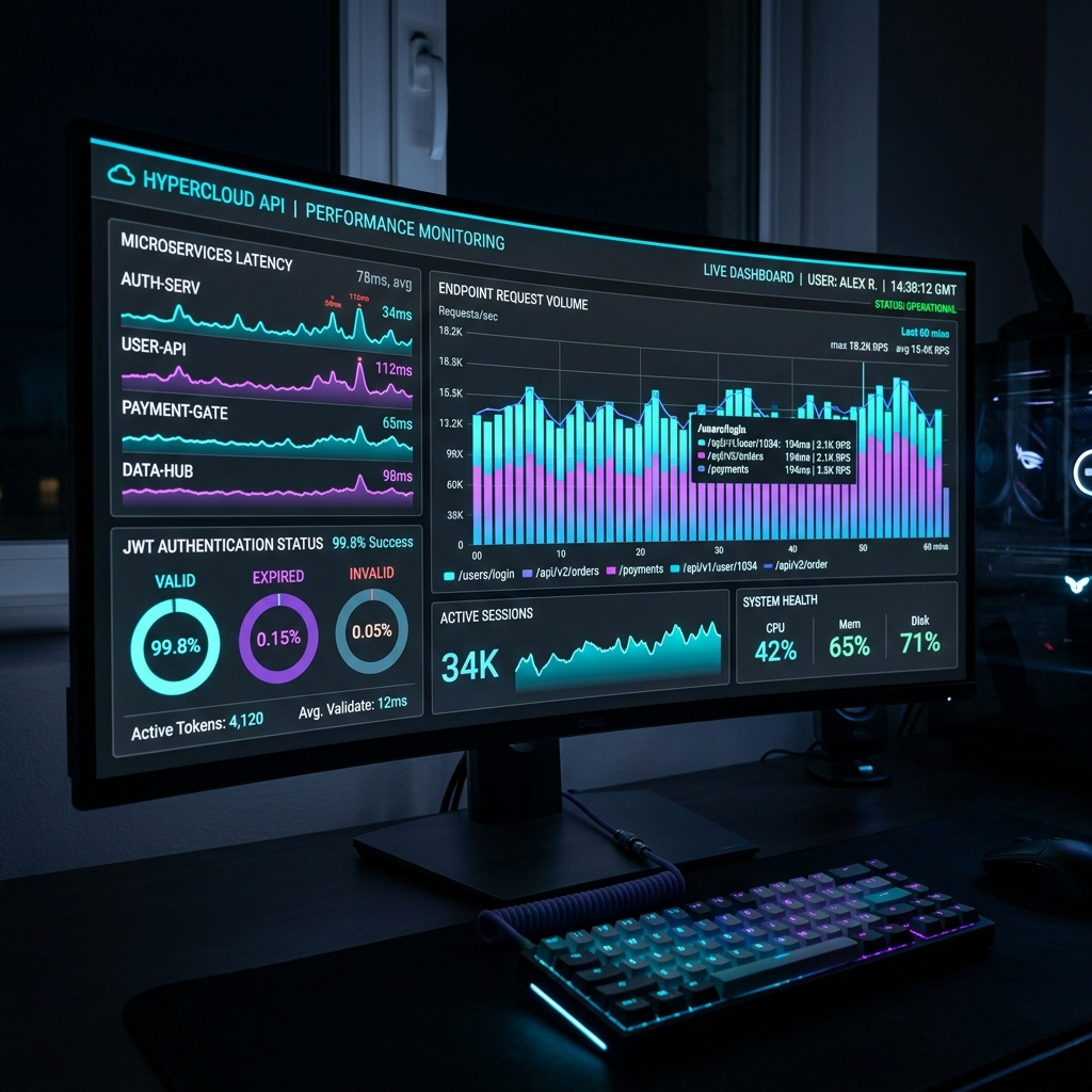 Real-Time API Gateway & Analytics